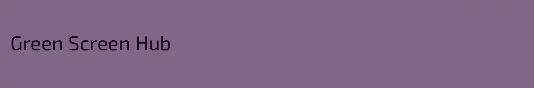 Green Screen Hub